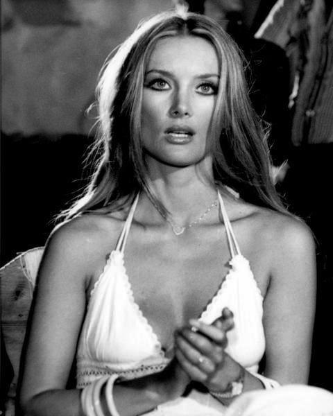 Barbara Bouchet in a bikini