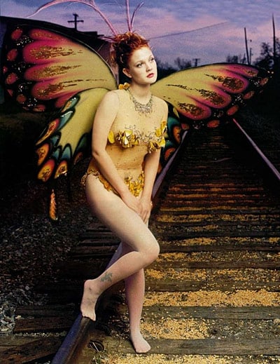 Drew Barrymore in a bikini