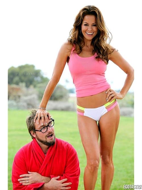 Brooke Burke in a bikini