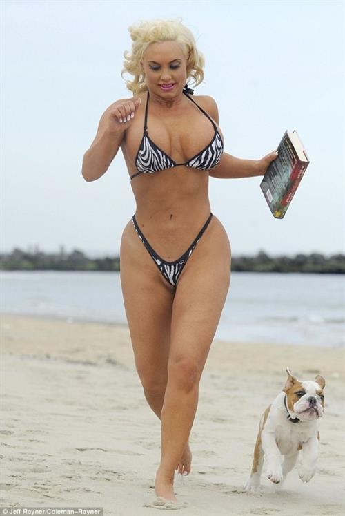 Nicole Coco Austin in a bikini