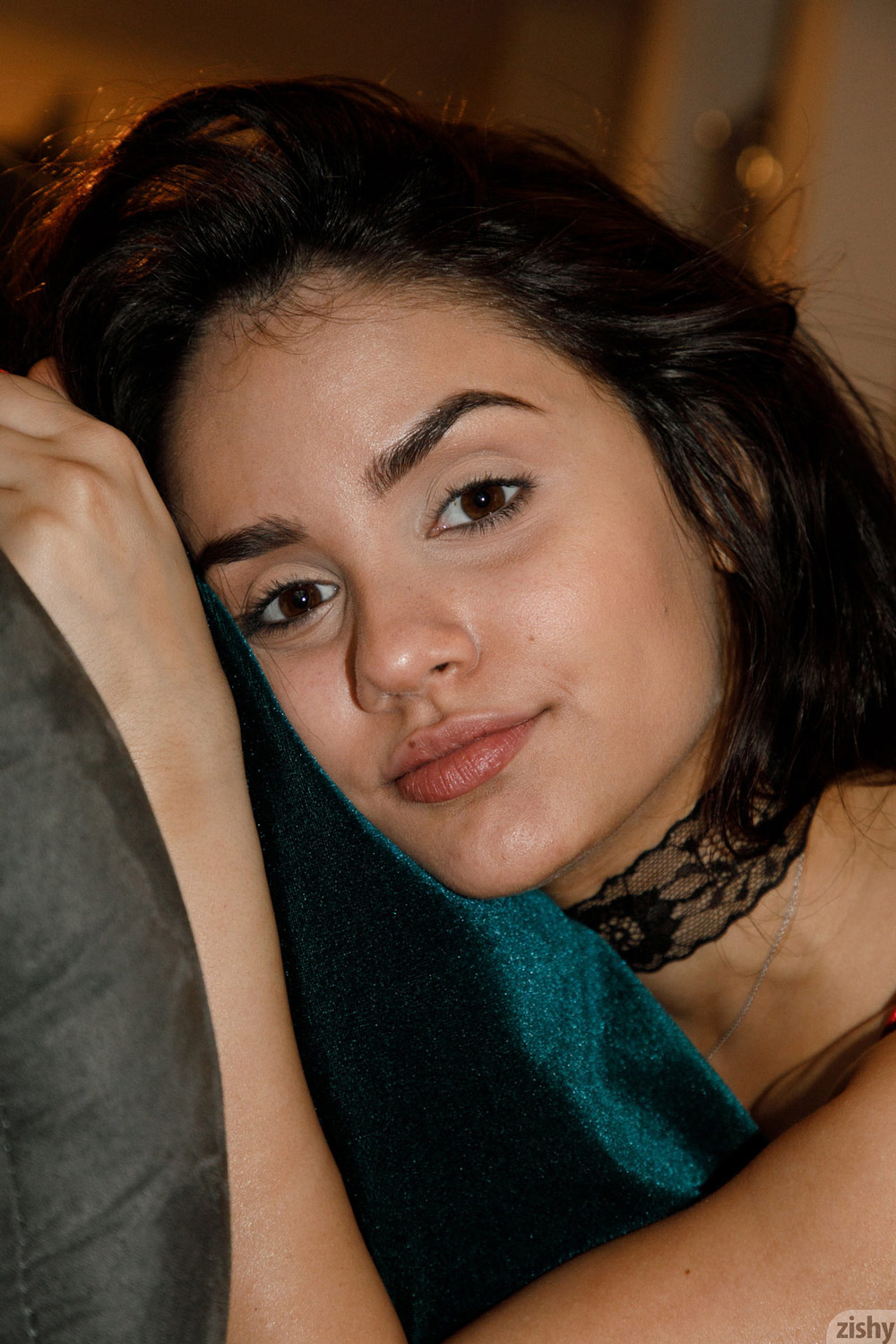 Elouisa Guerra in Red Lingerie