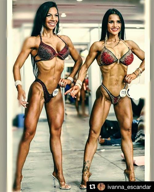 Lina Berjarano in a bikini