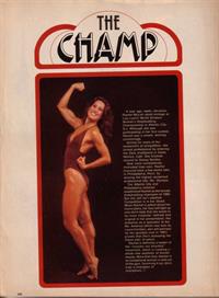 Rachel McLish in a bikini