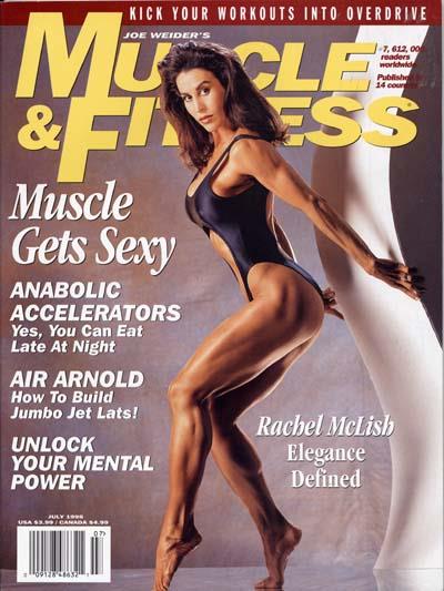 Rachel McLish in a bikini