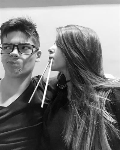 Ingrid Germanno taking a selfie