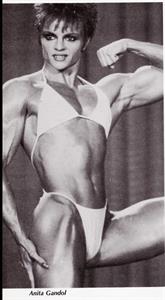 Anita Gandol in a bikini