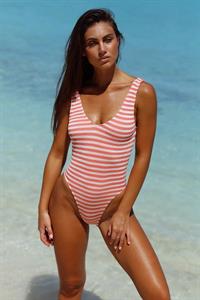 Stephanie Rayner in a bikini