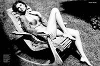 Bianca Balti in a bikini