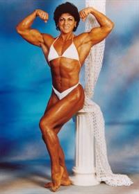 Vera Bendel in a bikini