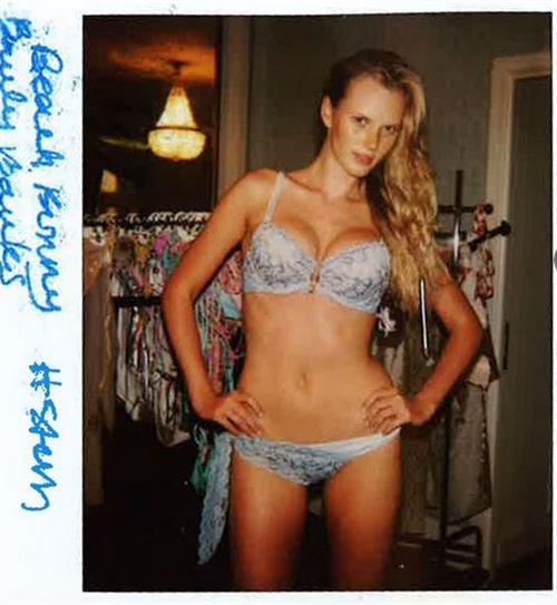 Anne Vyalitsyna in lingerie