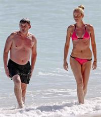 Anne Vyalitsyna in a bikini