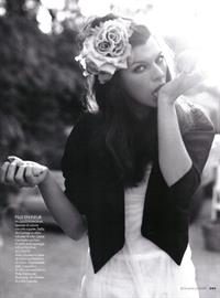 Milla Jovovich in a bikini