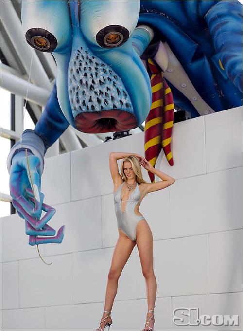 Anne Vyalitsyna in a bikini