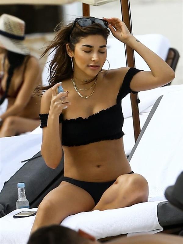 Chantel Jeffries in a bikini