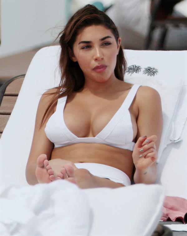 Chantel Jeffries in a bikini