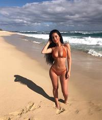 Natasha Naraghi in a bikini