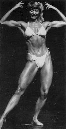 Sherry Atton in a bikini