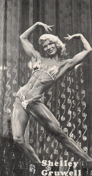 Shelly Gruwell in a bikini