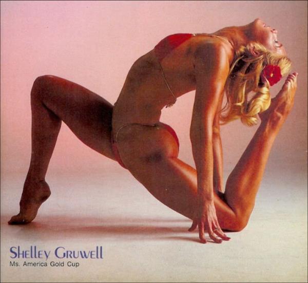 Shelly Gruwell in a bikini