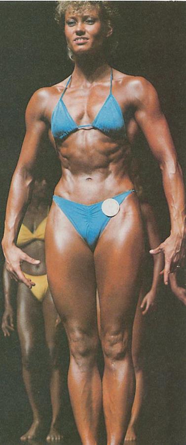 Inger Zetterqvist in a bikini