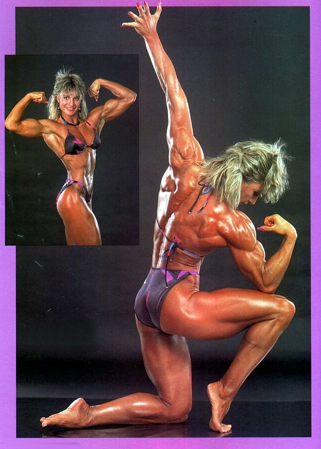 Cory Everson in a bikini