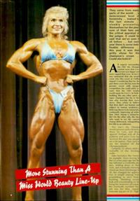 Cory Everson in a bikini