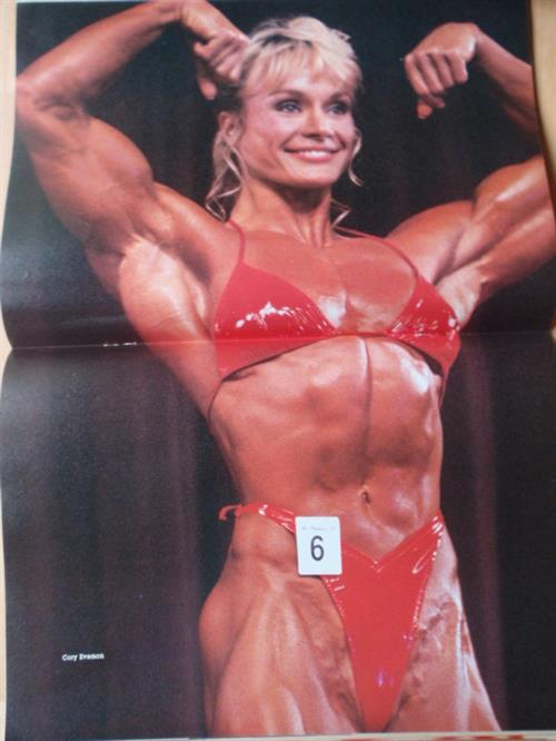 Cory Everson in a bikini