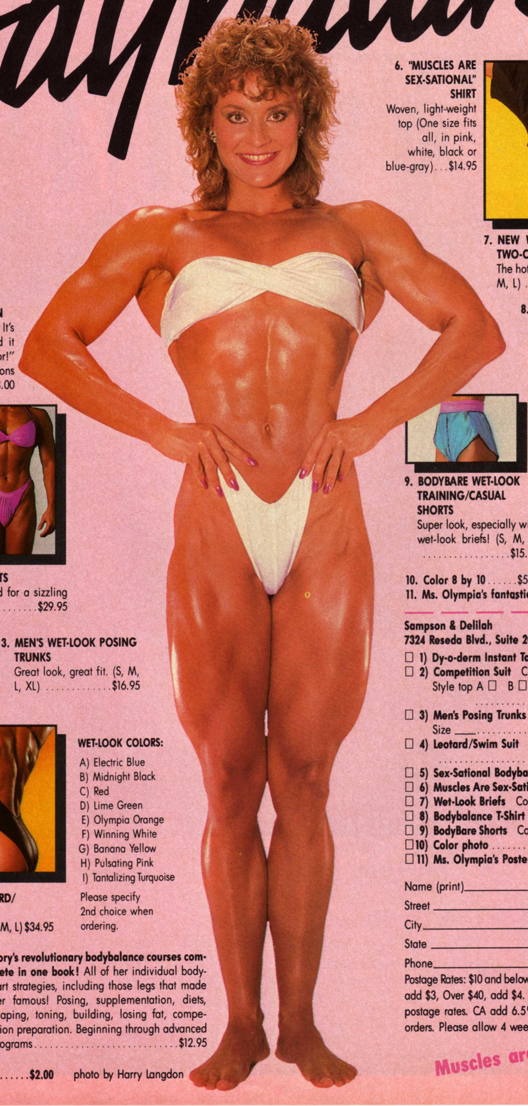 Cory Everson in a bikini