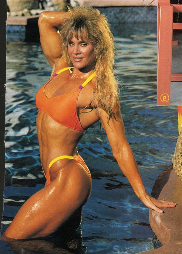 Cory Everson in a bikini