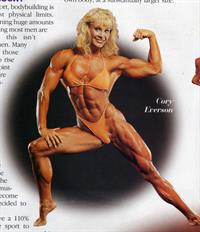 Cory Everson in a bikini