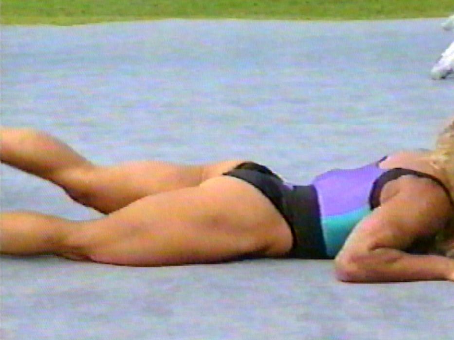 Cory Everson in a bikini - ass