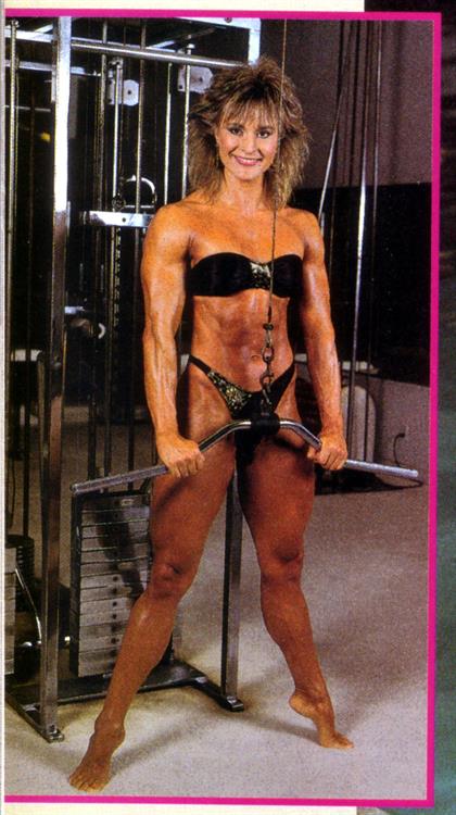 Cory Everson in a bikini