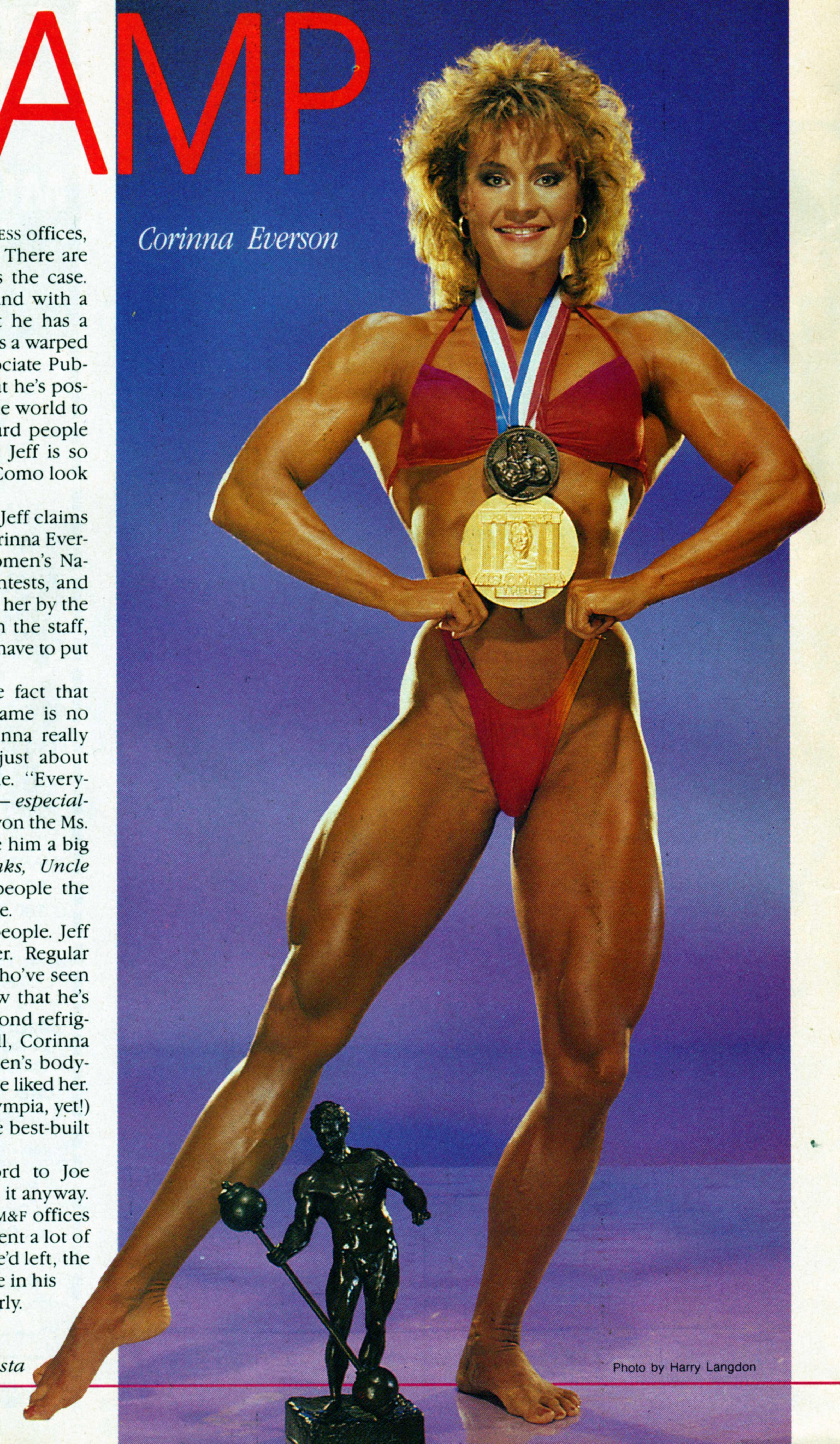 Cory Everson in a bikini