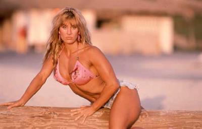 Cory Everson in a bikini