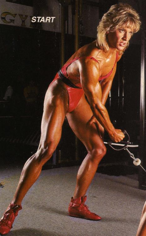 Cory Everson in a bikini