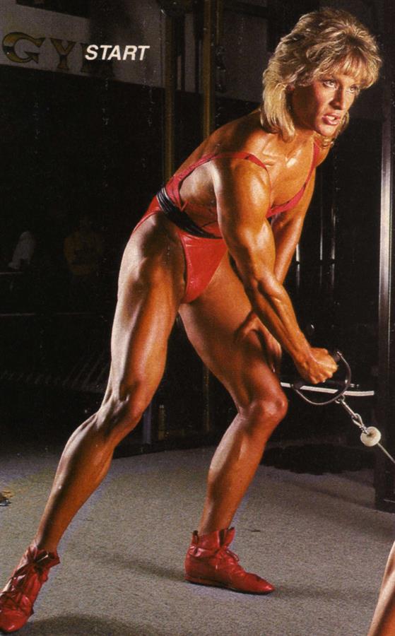 Cory Everson in a bikini