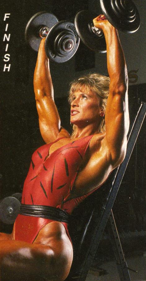 Cory Everson in a bikini