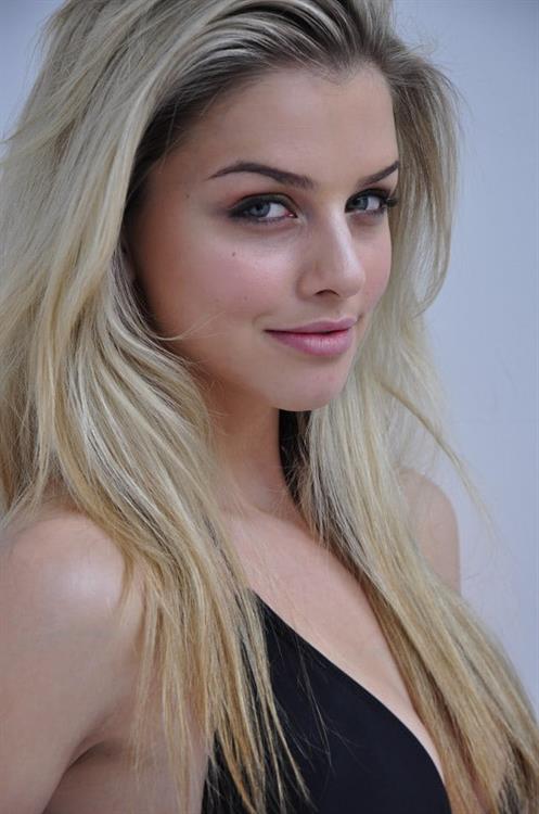 Marina Laswick in a bikini