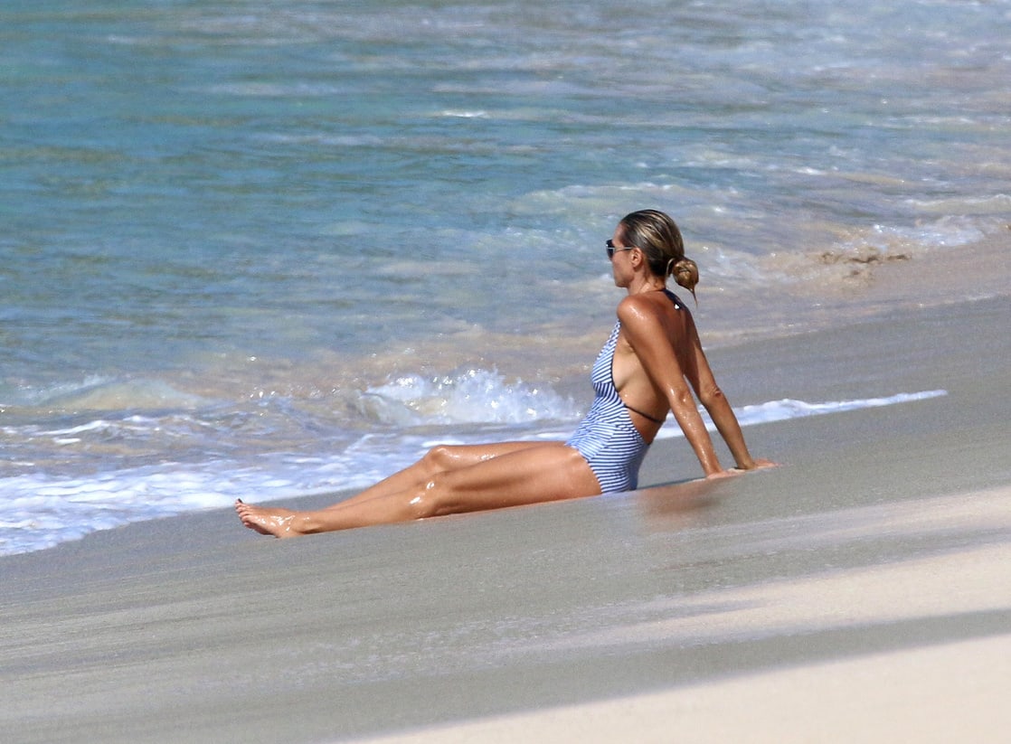Heidi Klum in a bikini