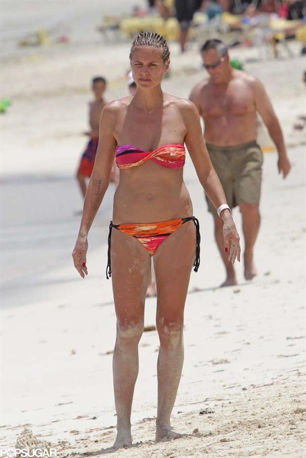 Heidi Klum in a bikini
