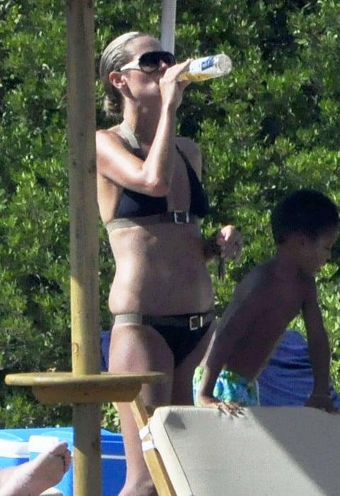 Heidi Klum in a bikini