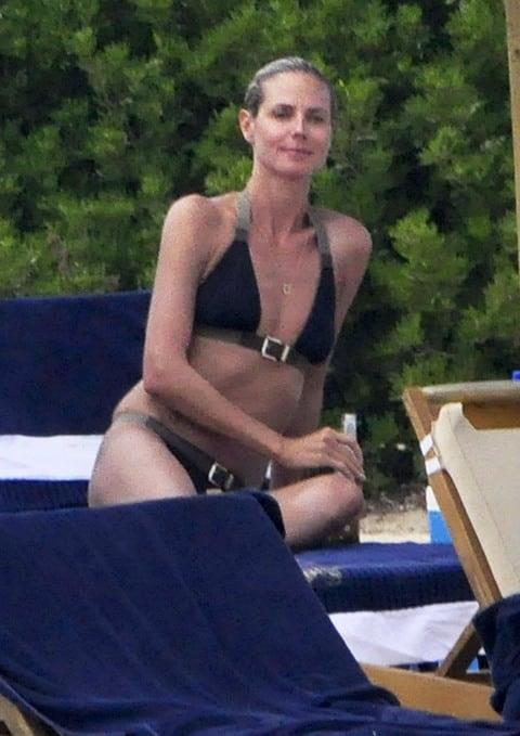 Heidi Klum in a bikini