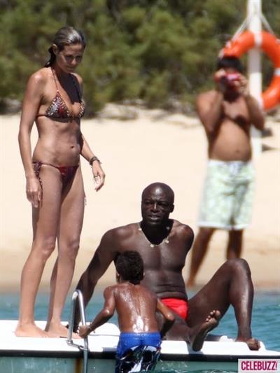 Heidi Klum in a bikini