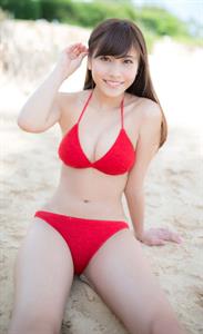 Hinako Sano in a bikini