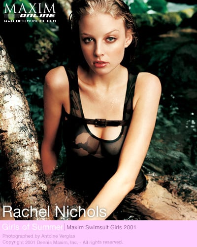 Rachel Nichols in lingerie