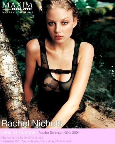 Rachel Nichols in lingerie