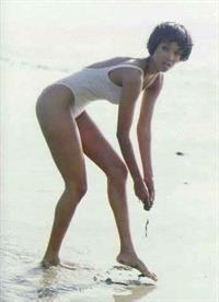 Tyra Banks in a bikini