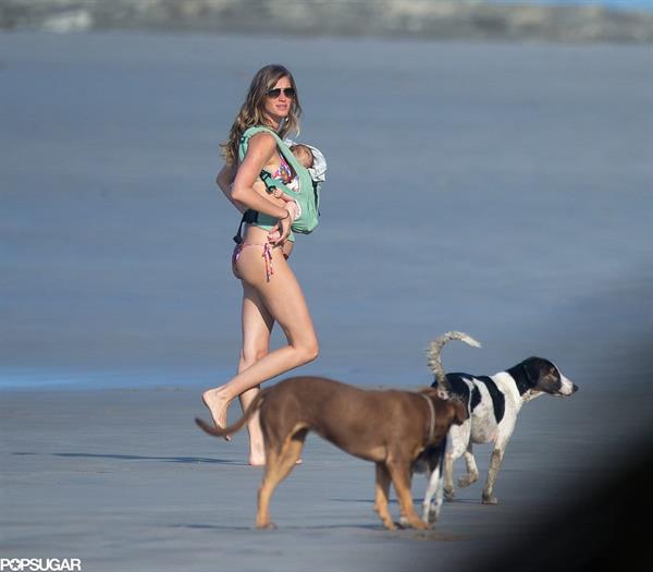 Gisele Bündchen in a bikini