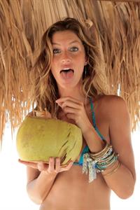 Gisele Bündchen in a bikini