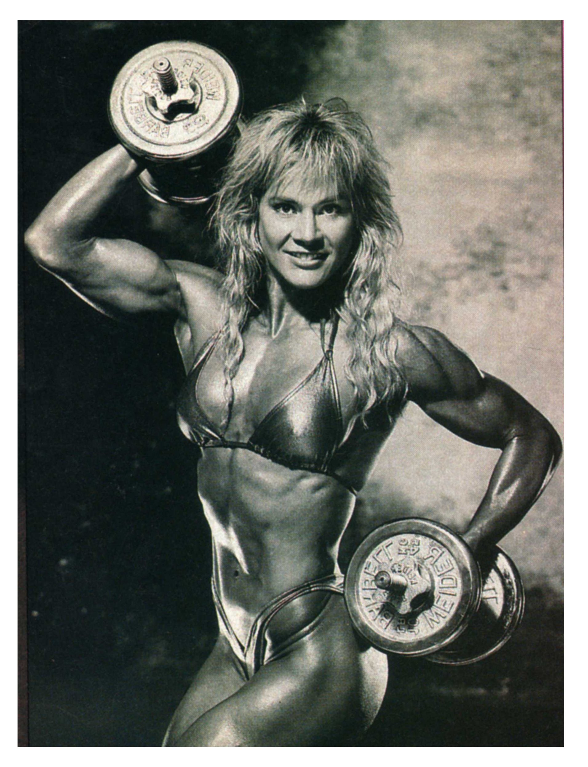 Cory Everson in a bikini